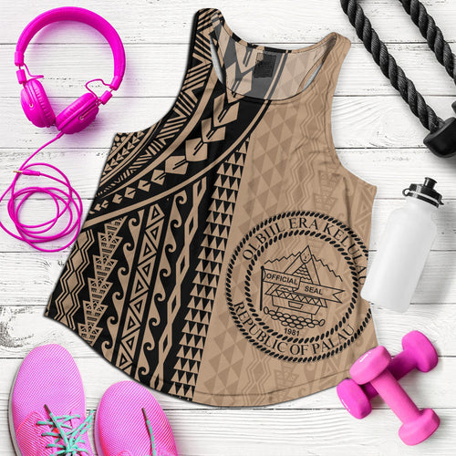 Palau Women Tank Polynesian Tattoo