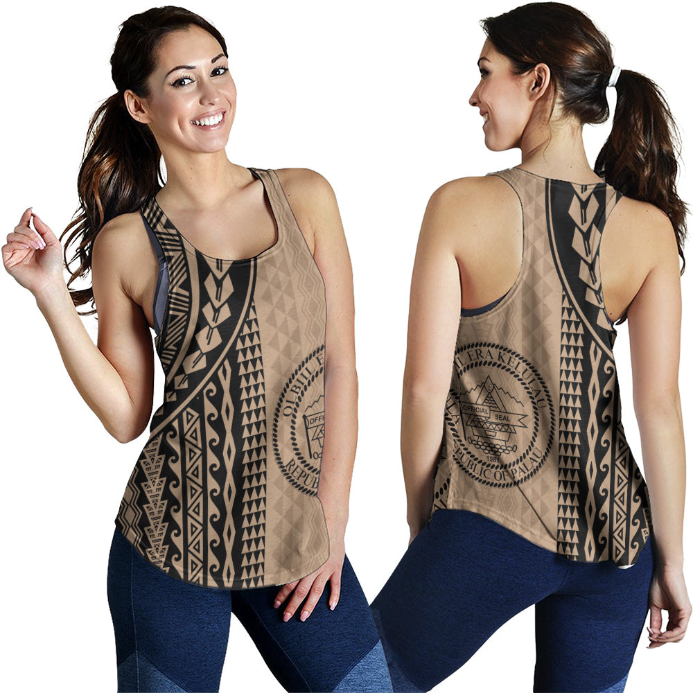 Palau Women Tank Polynesian Tattoo