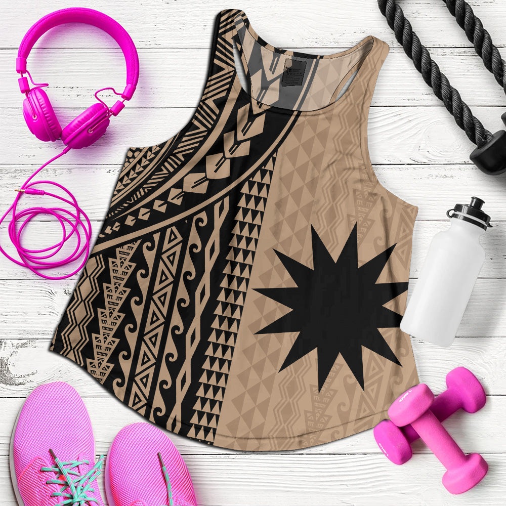Nauru Women Tank Polynesian Tattoo