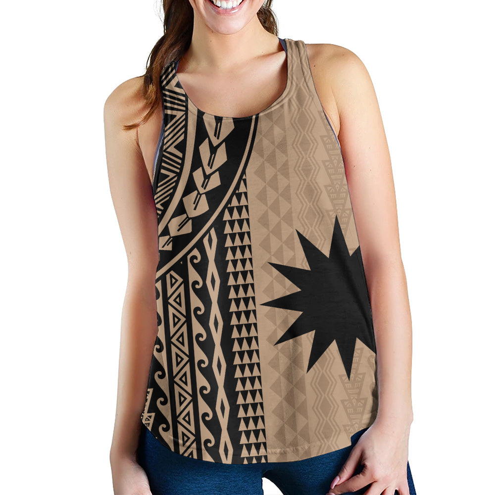 Nauru Women Tank Polynesian Tattoo