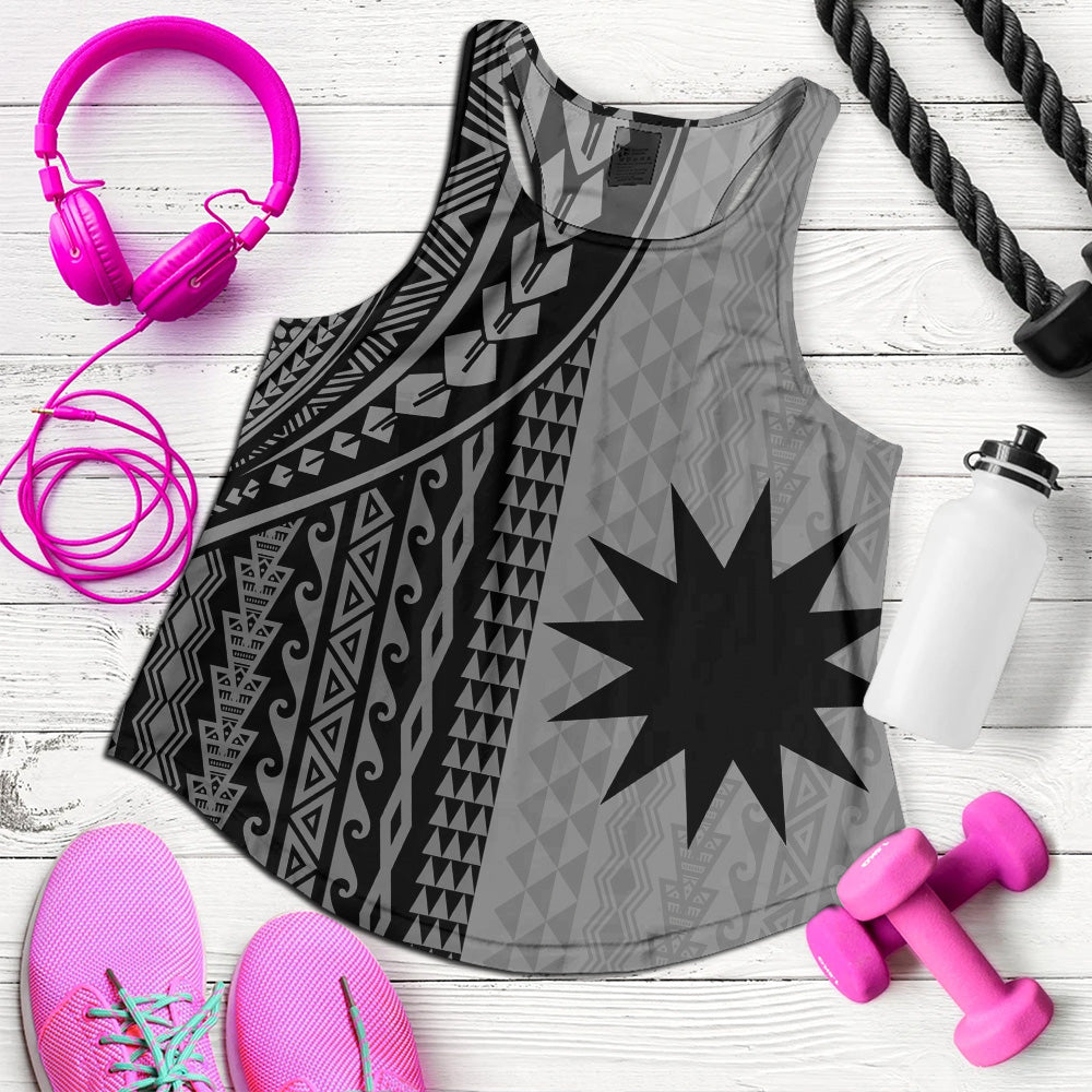 Nauru Women Tank Polynesian Tattoo