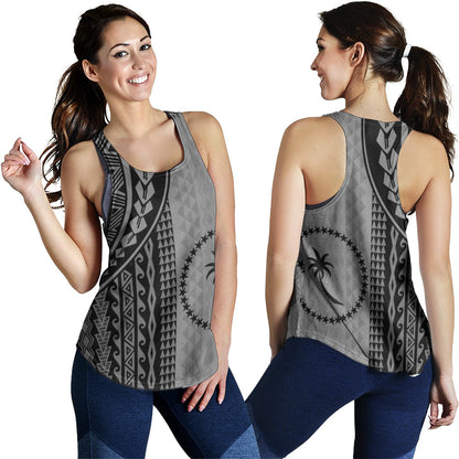 Chuuk State Women Tank Polynesian Tattoo