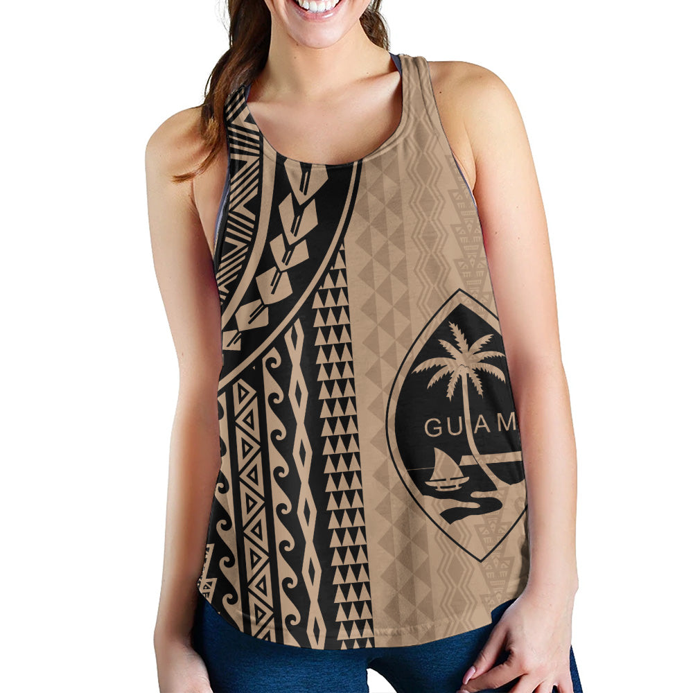 Guam Women Tank Polynesian Tattoo