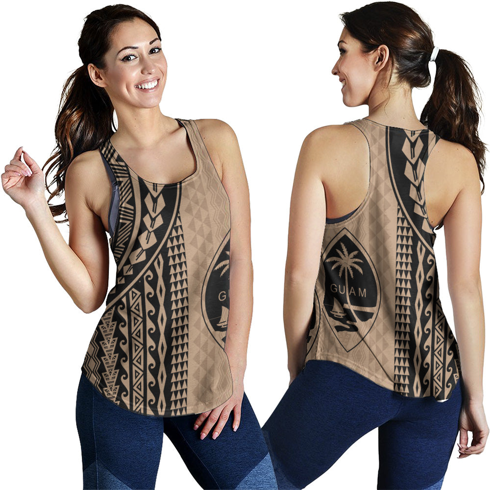 Guam Women Tank Polynesian Tattoo