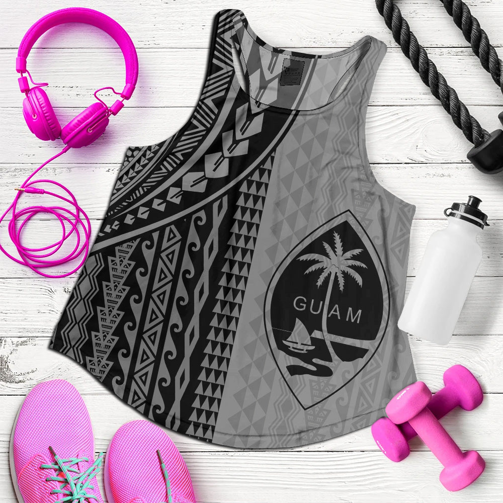 Guam Women Tank Polynesian Tattoo