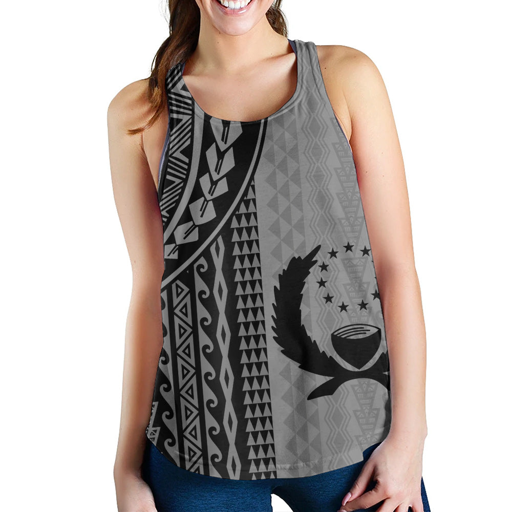 Pohnpei State Women Tank Polynesian Tattoo