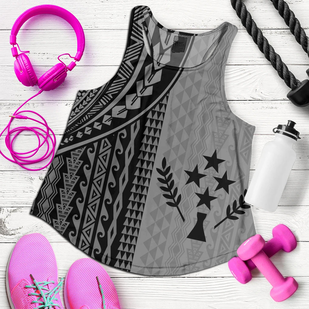 Kosrae Women Tank Polynesian Tattoo