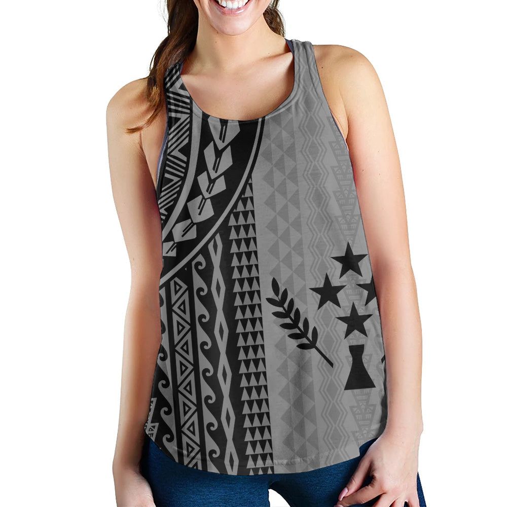 Kosrae Women Tank Polynesian Tattoo