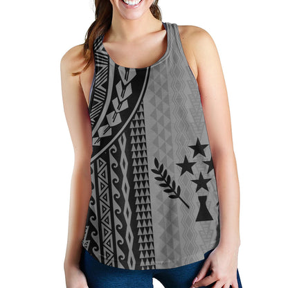 Kosrae Women Tank Polynesian Tattoo