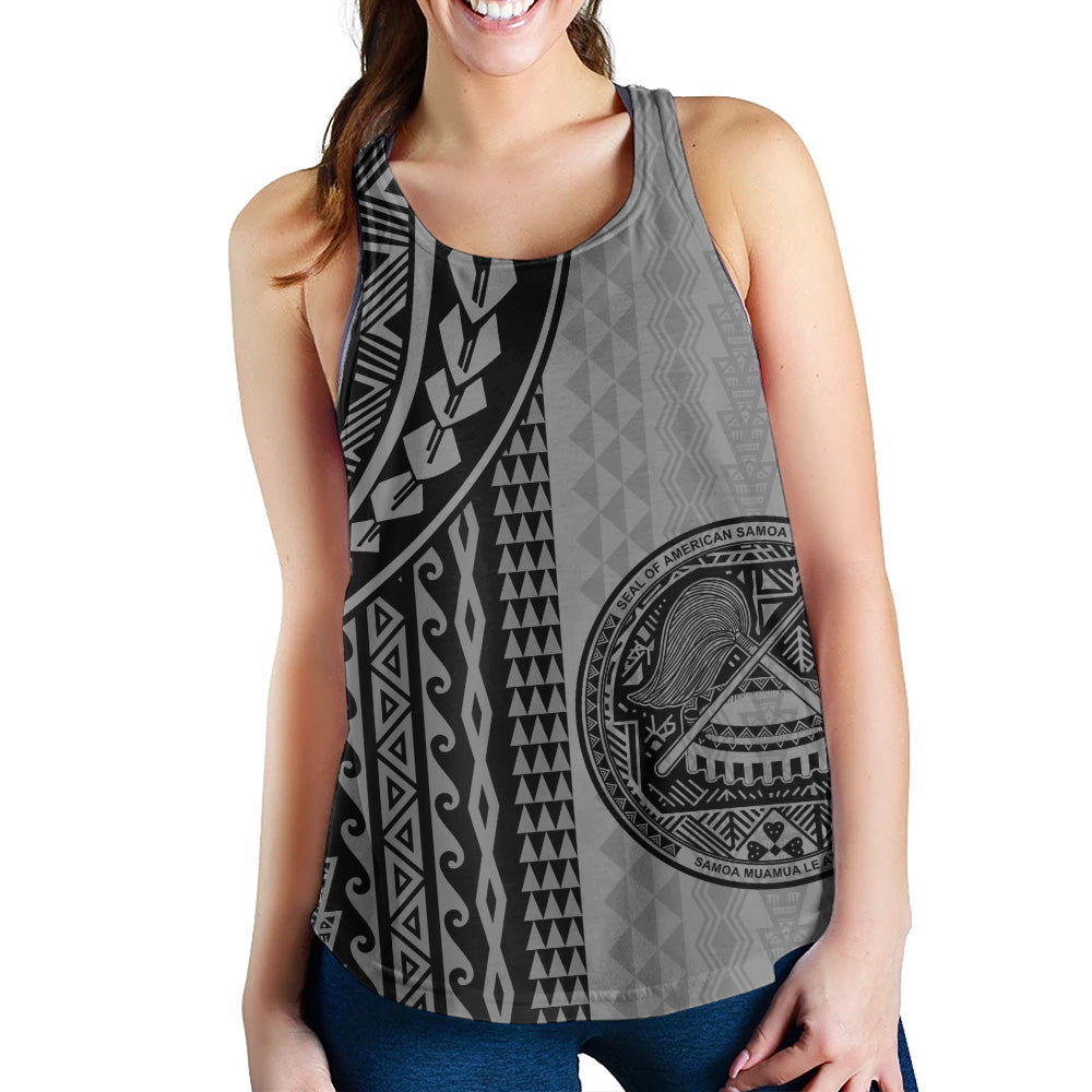 American Samoa Women Tank Polynesian Tattoo