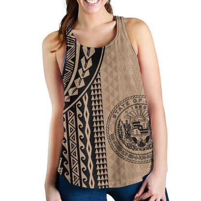 Hawaii Women Tank Polynesian Tattoo