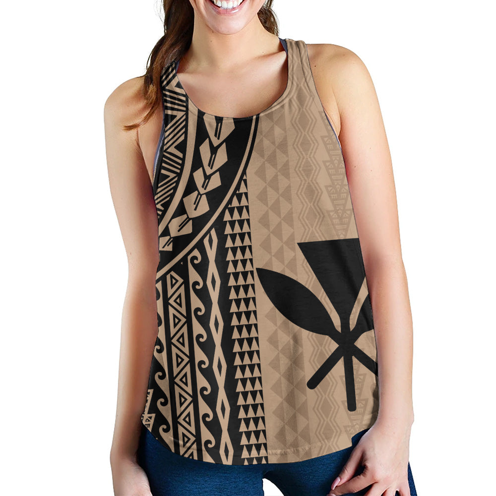 Hawaii Women Tank Kanaka Maoli Polynesian Tattoo