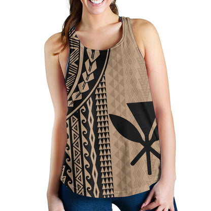 Hawaii Women Tank Kanaka Maoli Polynesian Tattoo