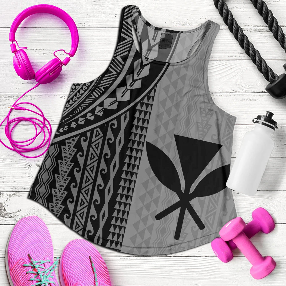 Hawaii Women Tank Kanaka Maoli Polynesian Tattoo