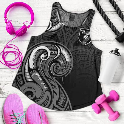 New Zealand Women Tank Maori Koru Spirit Style