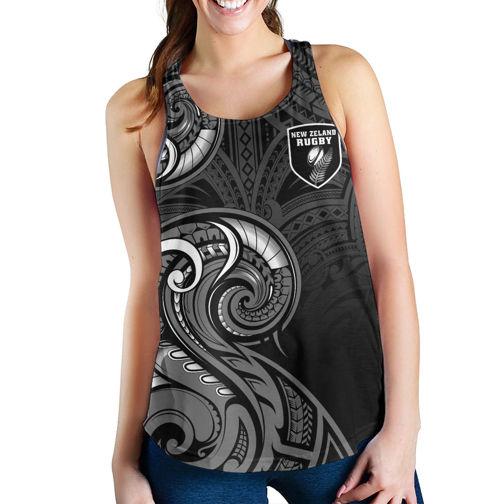 New Zealand Women Tank Maori Koru Spirit Style