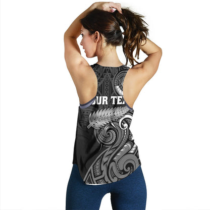 New Zealand Women Tank Maori Koru Spirit Style