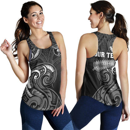 New Zealand Women Tank Maori Koru Spirit Style