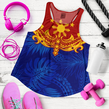 Philippines Filipinos Women Tank Tropical Polynesian Philippines