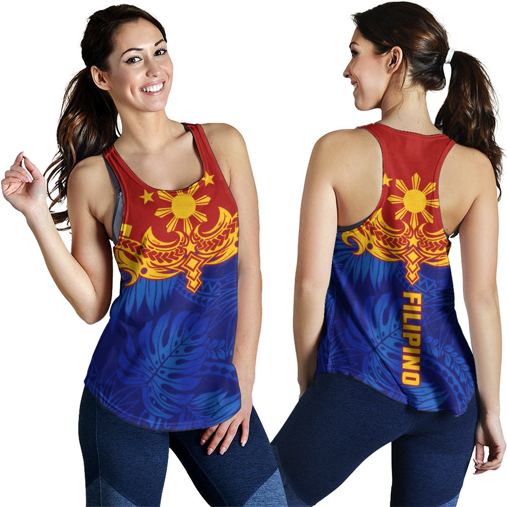 Philippines Filipinos Women Tank Tropical Polynesian Philippines