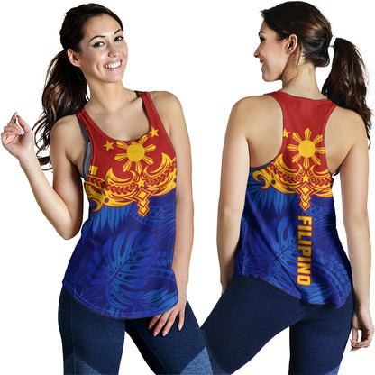 Philippines Filipinos Women Tank Tropical Polynesian Philippines