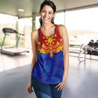 Philippines Filipinos Women Tank Tropical Polynesian Philippines