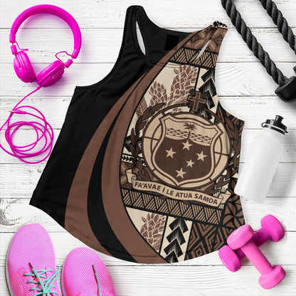 Samoa Women Tank Faavae i le Atua Siapo Tribal Heritage