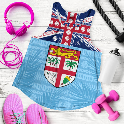 Fiji Women Tank Fiji Day Island Crest Pride