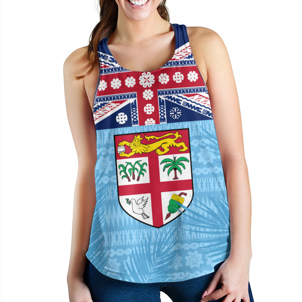 Fiji Women Tank Fiji Day Island Crest Pride
