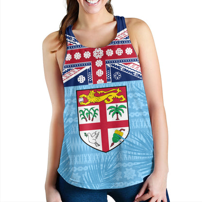 Fiji Women Tank Fiji Day Island Crest Pride