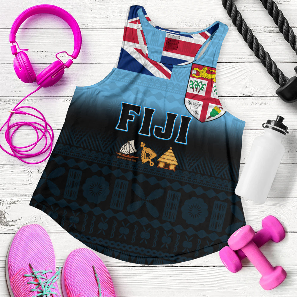 Fiji Women Tank 679 Island Crest Tribal Pride