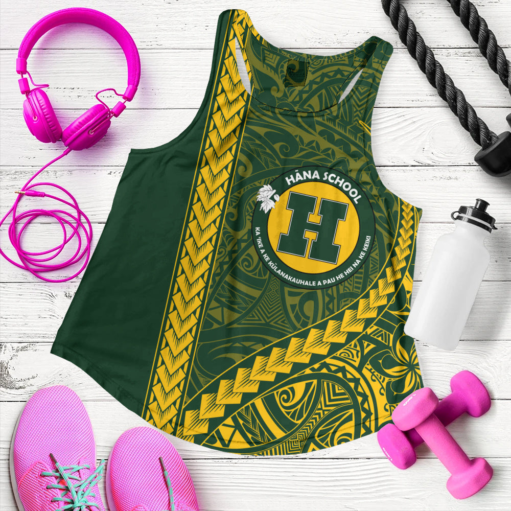 Hana High and Elementary School Women Tank Tribal Polynesian Pride Style