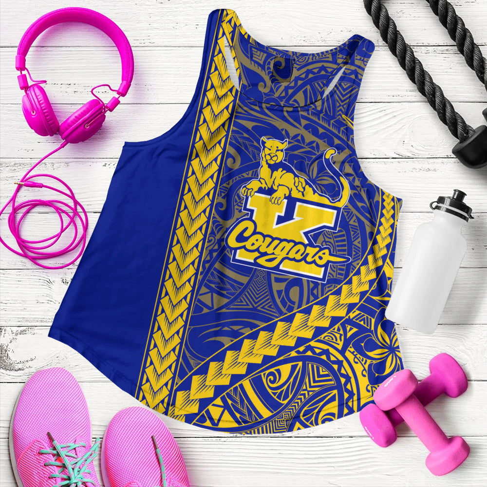 Henry J. Kaiser High School (Hawaii) Women Tank Tribal Polynesian Pride Style