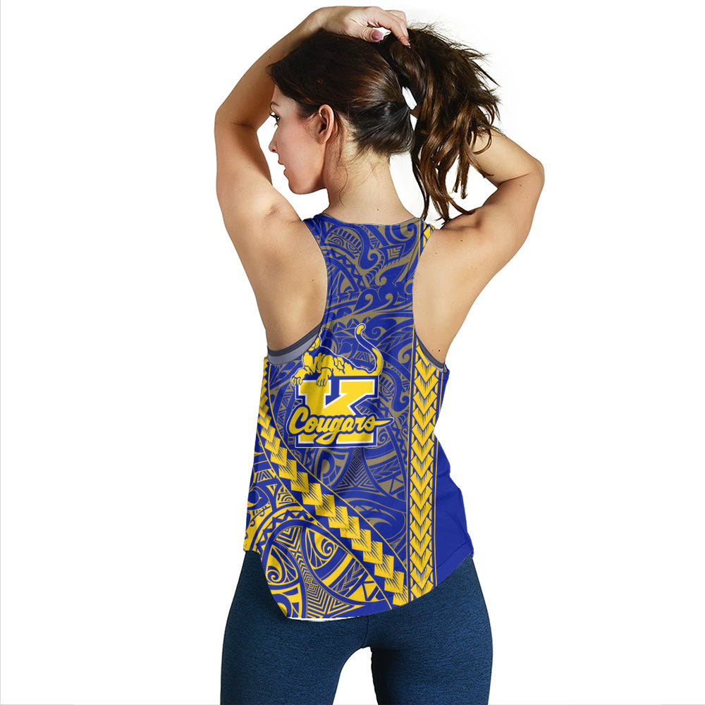 Henry J. Kaiser High School (Hawaii) Women Tank Tribal Polynesian Pride Style