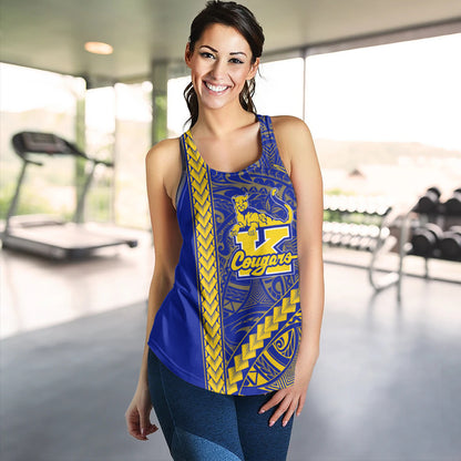 Henry J. Kaiser High School (Hawaii) Women Tank Tribal Polynesian Pride Style