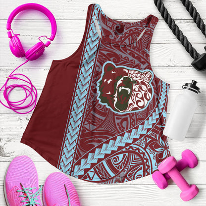 Henry Perrine Baldwin High School Women Tank Tribal Polynesian Pride Style
