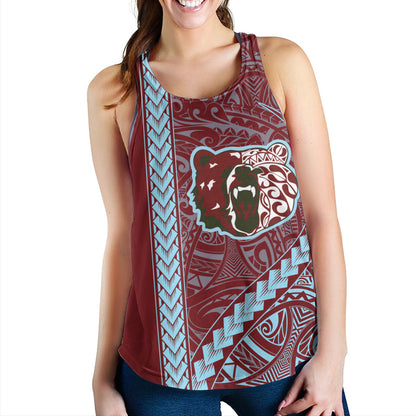 Henry Perrine Baldwin High School Women Tank Tribal Polynesian Pride Style