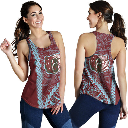 Henry Perrine Baldwin High School Women Tank Tribal Polynesian Pride Style