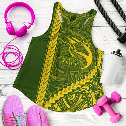 Honokaʻa High & Intermediate School Women Tank Tribal Polynesian Pride Style