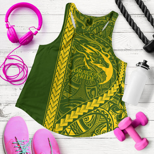 Honokaʻa High & Intermediate School Women Tank Tribal Polynesian Pride Style