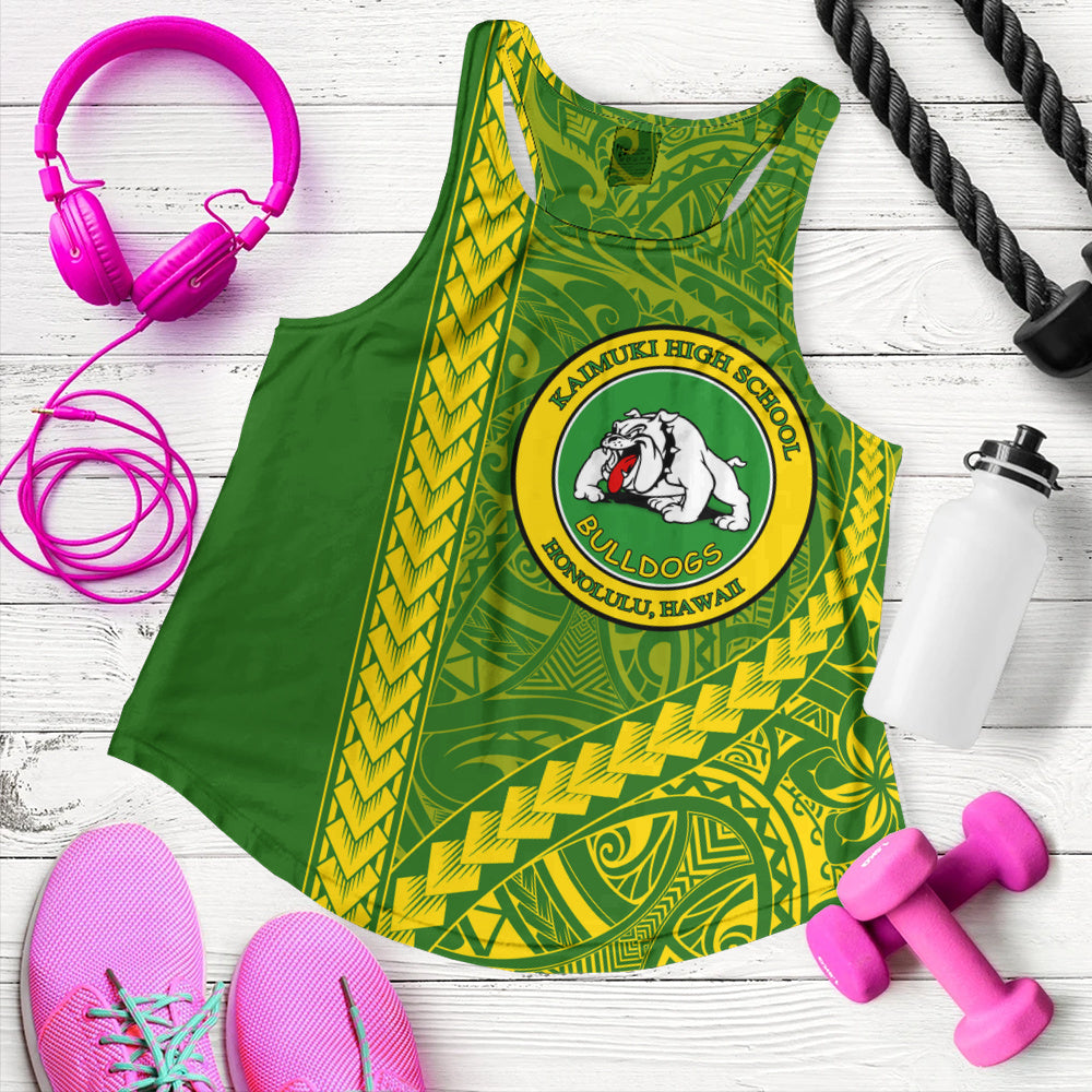 Kaimuki High School Women Tank Tribal Polynesian Pride Style