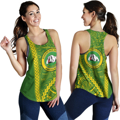 Kaimuki High School Women Tank Tribal Polynesian Pride Style