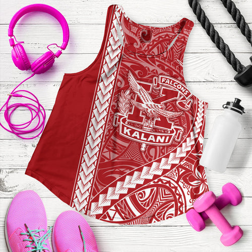 Kalani High School Women Tank Tribal Polynesian Pride Style