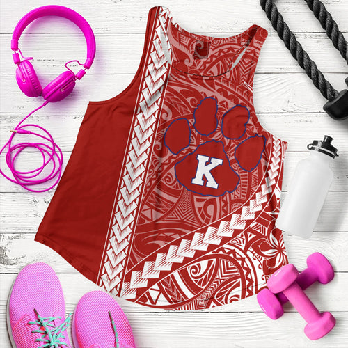 Keaʻau High School Women Tank Tribal Polynesian Pride Style