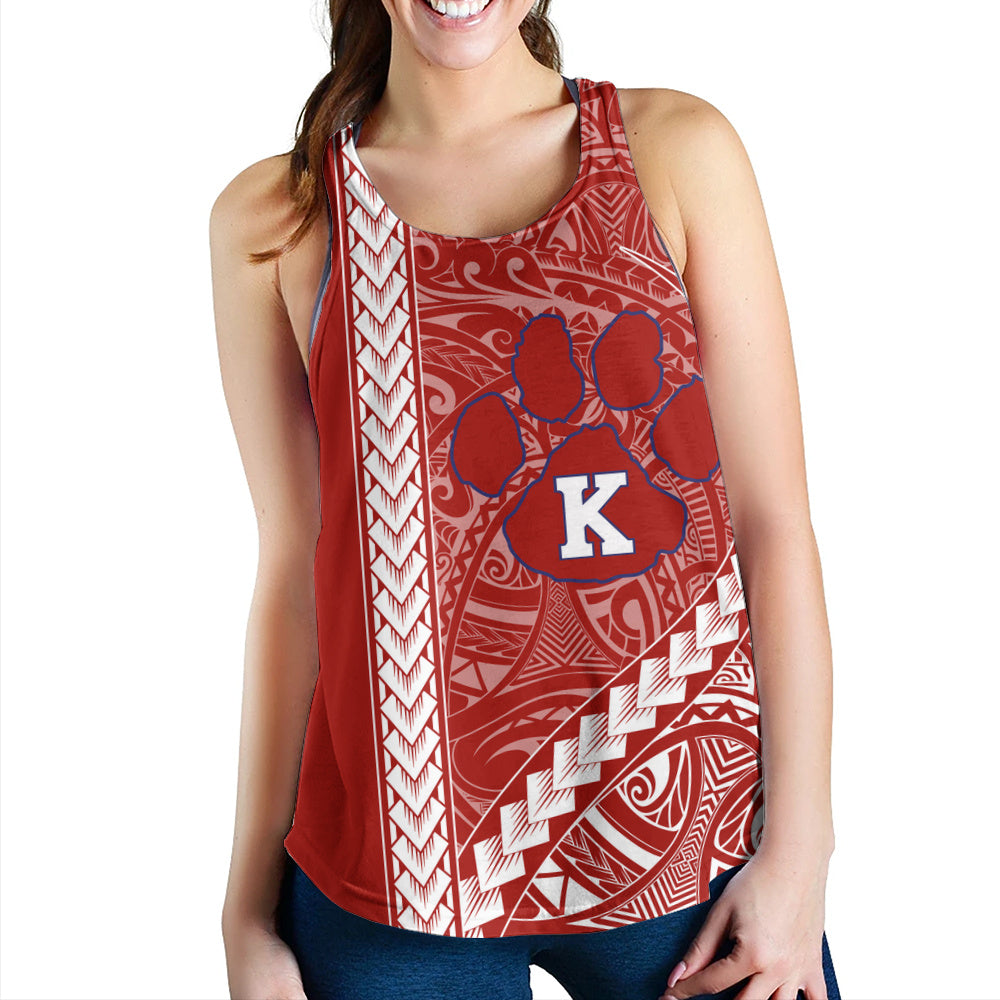 Keaʻau High School Women Tank Tribal Polynesian Pride Style