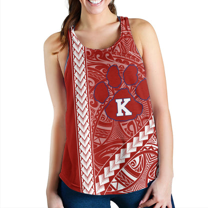 Keaʻau High School Women Tank Tribal Polynesian Pride Style
