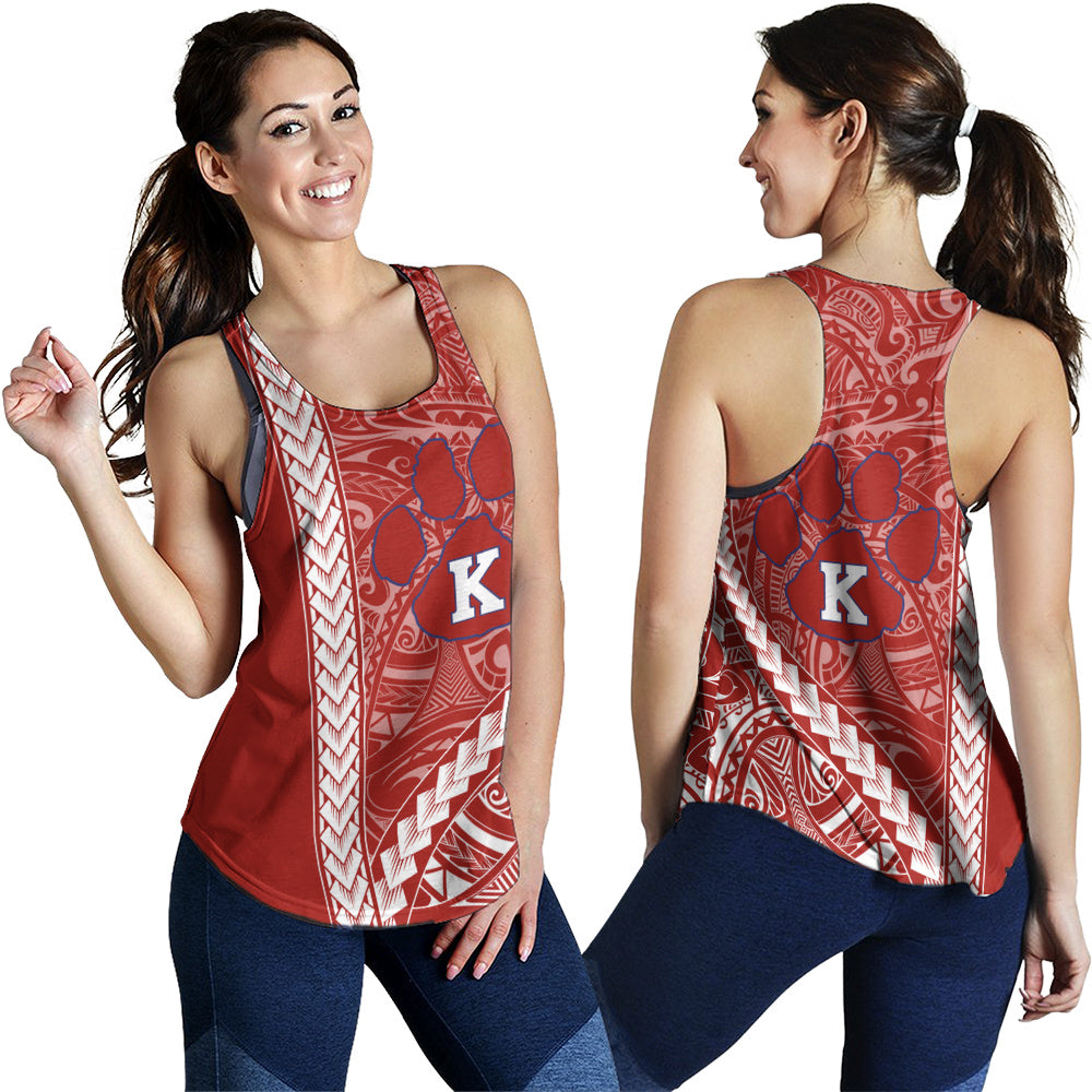 Keaʻau High School Women Tank Tribal Polynesian Pride Style