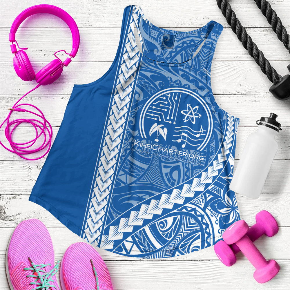 Kihei Charter School Women Tank Tribal Polynesian Pride Style