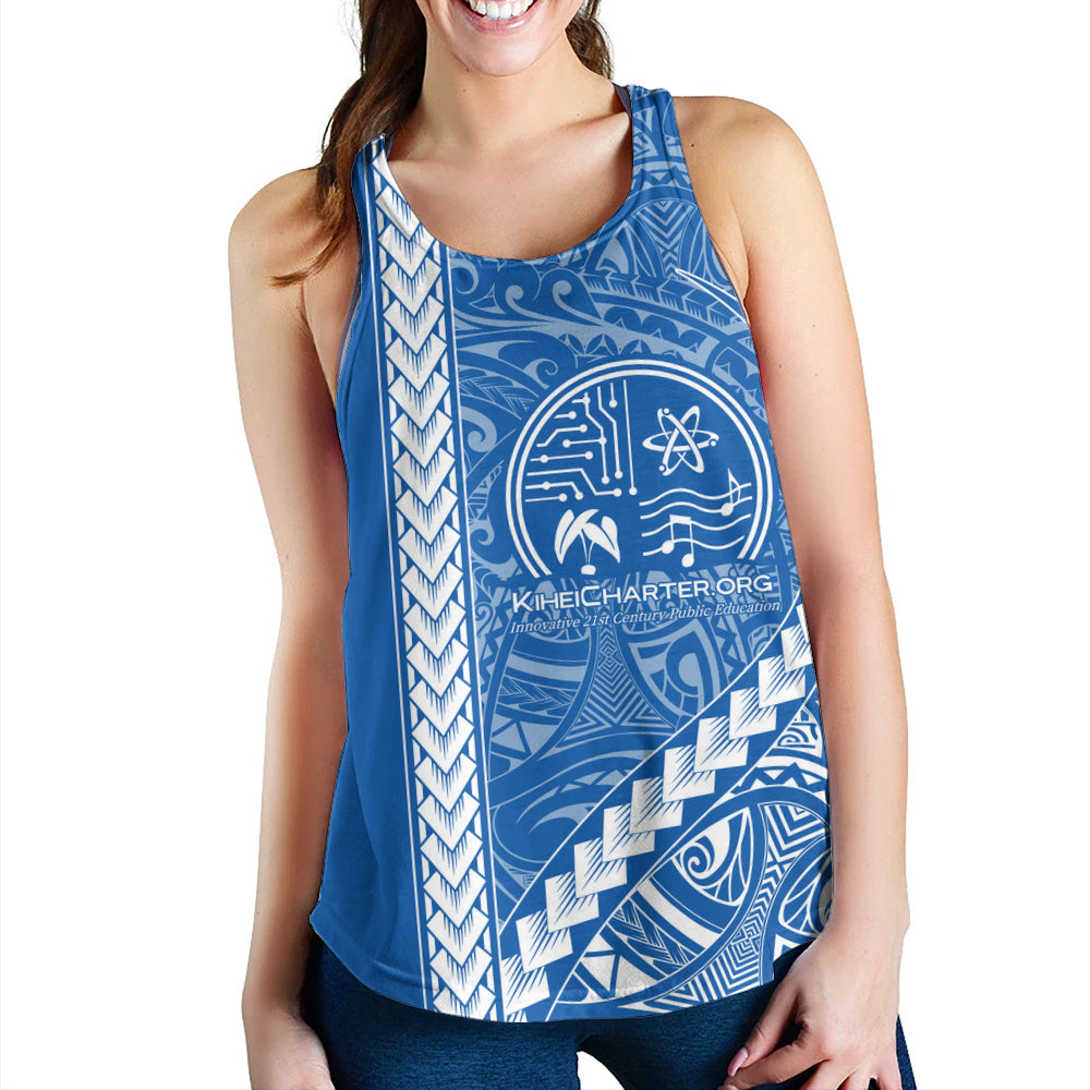 Kihei Charter School Women Tank Tribal Polynesian Pride Style