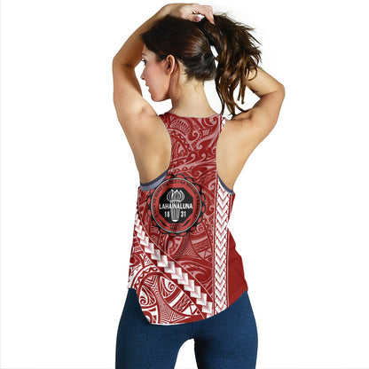 Lahainaluna High School Women Tank Tribal Polynesian Pride Style